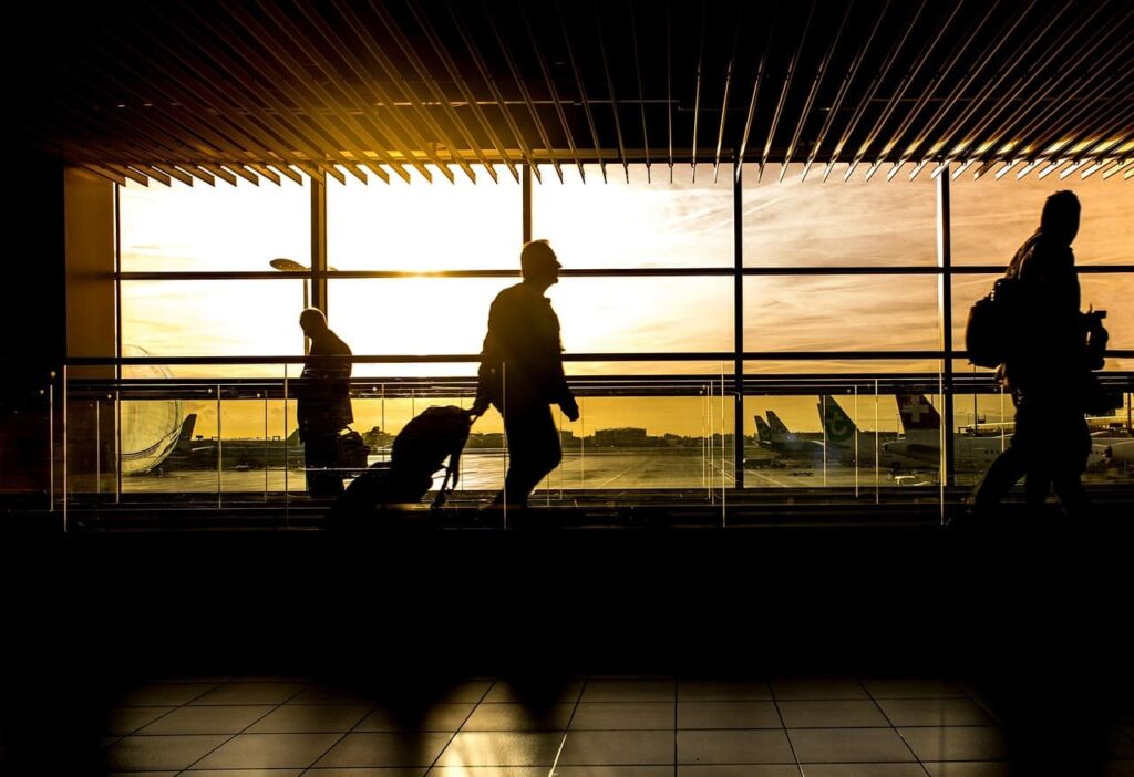 primeira viagem internacional